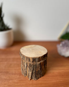 Wooden ring box-elm 2