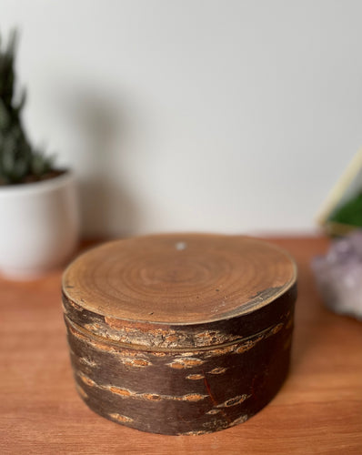 Wooden ring box-cherry