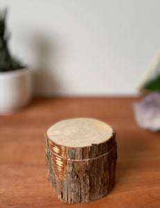 Wooden ring box-elm 3