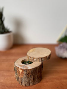 Wooden ring box-elm 3
