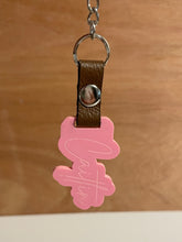 Load image into Gallery viewer, Acrylic keychain - Script with name engraved