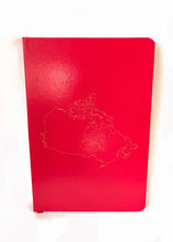 Load image into Gallery viewer, Leather bound notebook