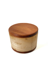 Load image into Gallery viewer, Wooden salt well - 4&quot; with walnut lid
