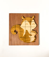 Load image into Gallery viewer, Woodland animal wood puzzle - Chipmunk