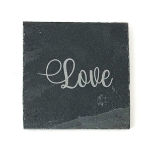 Slate coaster