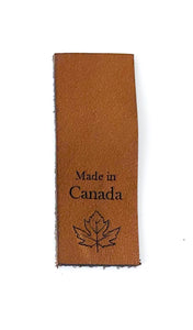 Leather label - Made in Canada