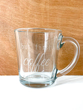 Load image into Gallery viewer, Glass mug
