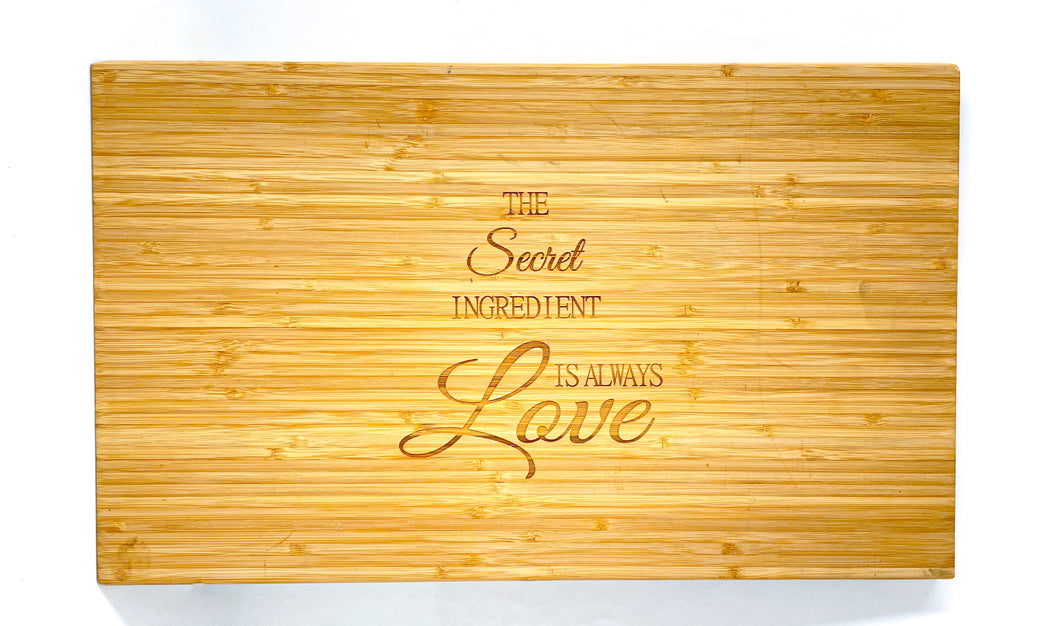 Bamboo cutting board