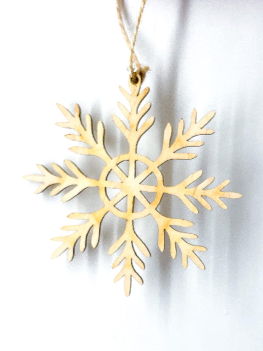 Snowflake ornament-set of 3