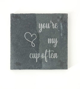 Slate coaster