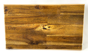 Mini acacia cutting board